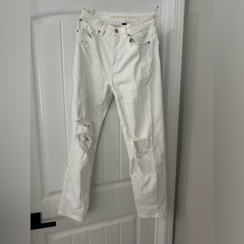 Size 2 American Eagle Jeans White regular